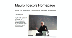 Desktop Screenshot of maurotosco.net